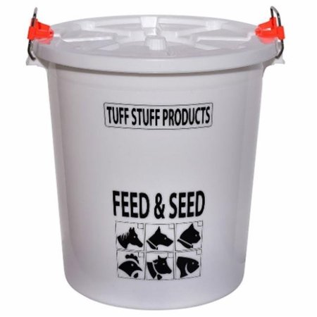 TUFF STUFF PRODUCTS Tuff Stuff Products FS7 7 gal & 25 Pounds Hd Feed & Seed Storage with Locking Lid FS7